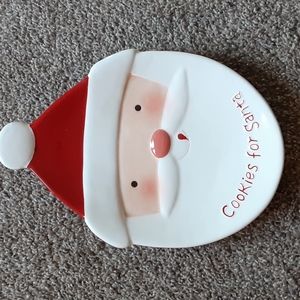 Hallmark Cookies for Santa Plate